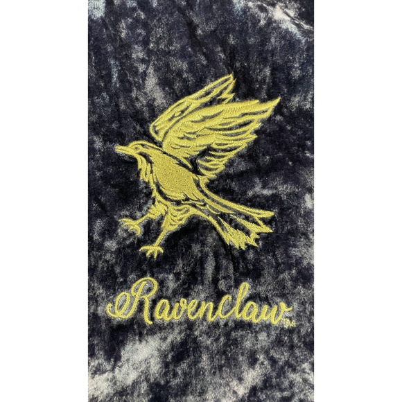 Harry Potter Pottery Barn Teen Velvet Ravenclaw Long Sleeve Robe L/XL Halloween - Picture 11 of 12